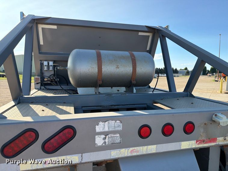 image for item EA0512 2014 Precisons bottom dump pup trailer  