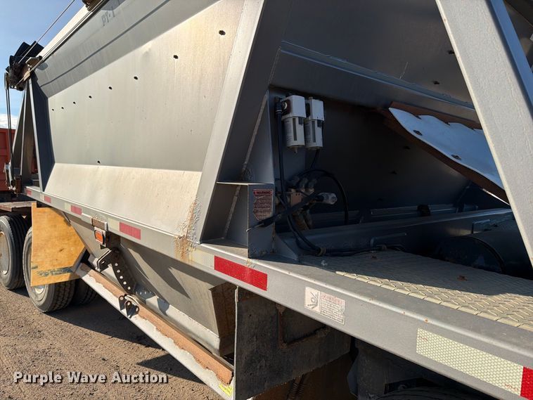 image for item EA0512 2014 Precisons bottom dump pup trailer  