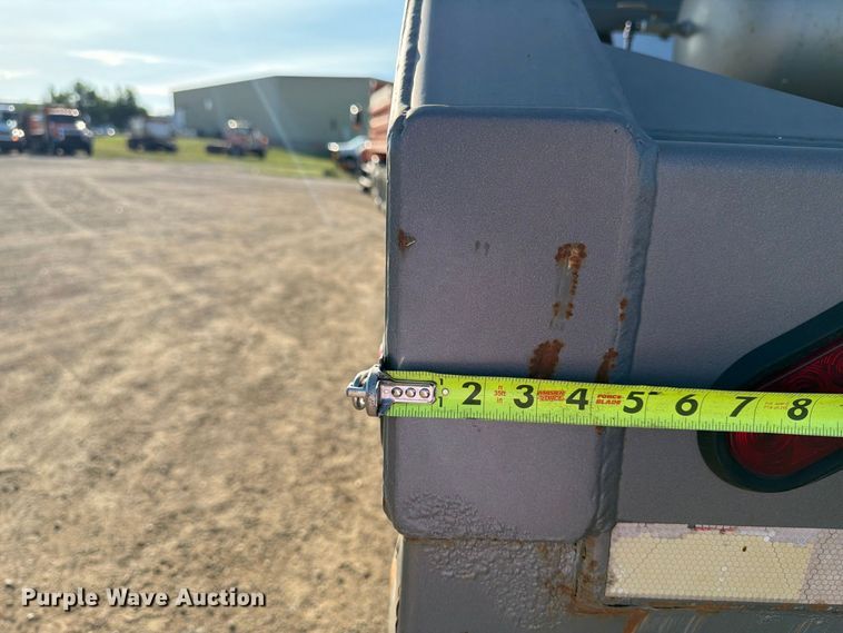 image for item EA0512 2014 Precisons bottom dump pup trailer  