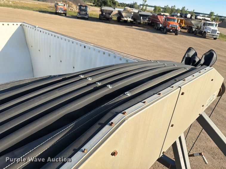 image for item EA0512 2014 Precisons bottom dump pup trailer  