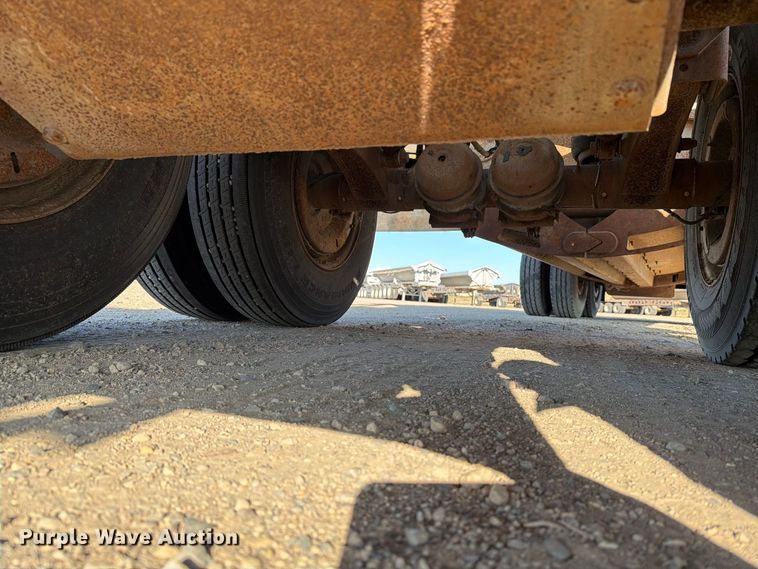 image for item EA0512 2014 Precisons bottom dump pup trailer  
