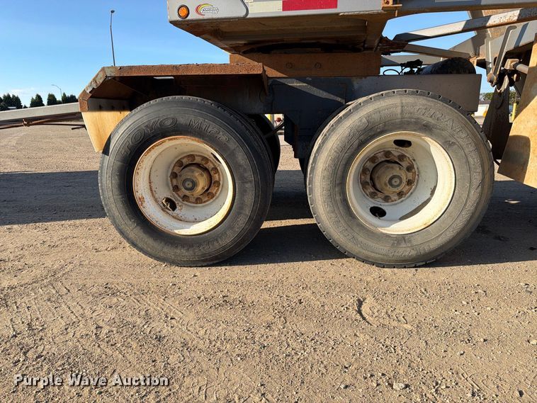 image for item EA0512 2014 Precisons bottom dump pup trailer  