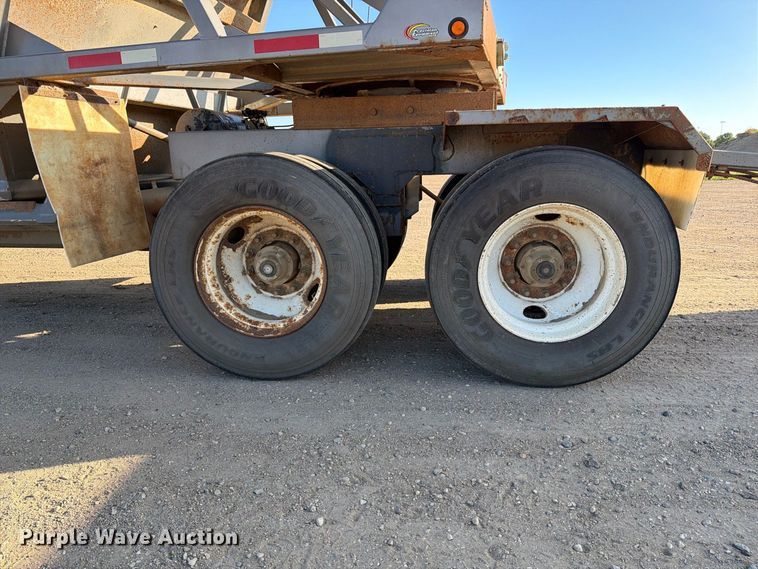 image for item EA0512 2014 Precisons bottom dump pup trailer  