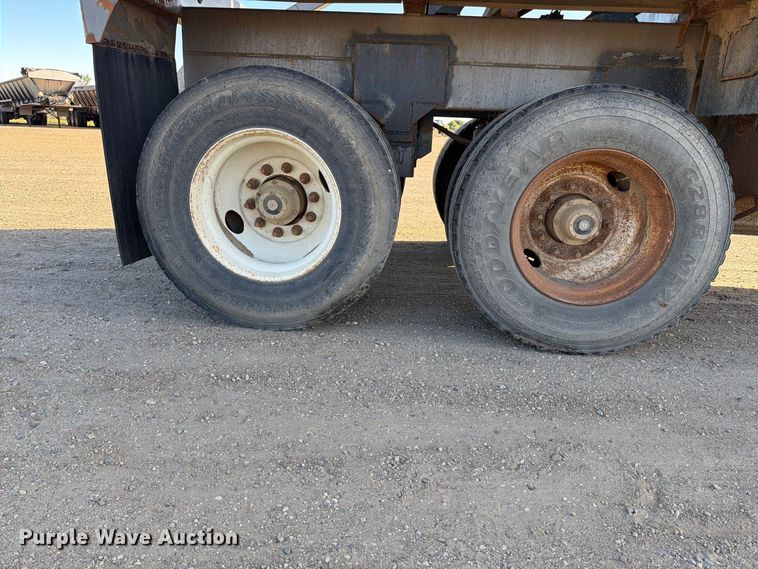 image for item EA0512 2014 Precisons bottom dump pup trailer  