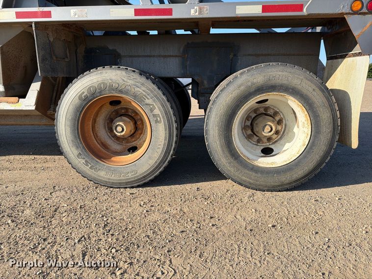 image for item EA0512 2014 Precisons bottom dump pup trailer  
