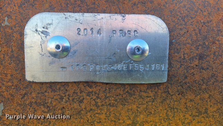 image for item EA0512 2014 Precisons bottom dump pup trailer  