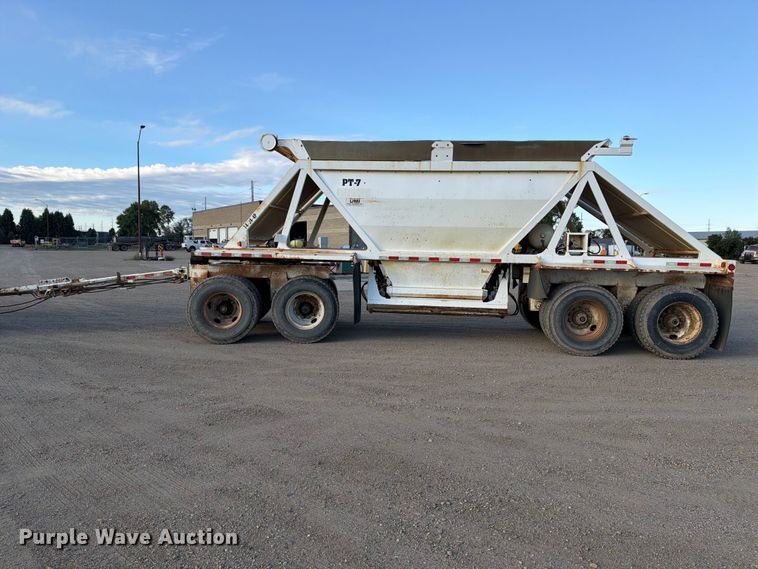 image for item EA0513 2009 Dragon Ranco bottom dump pup trailer  