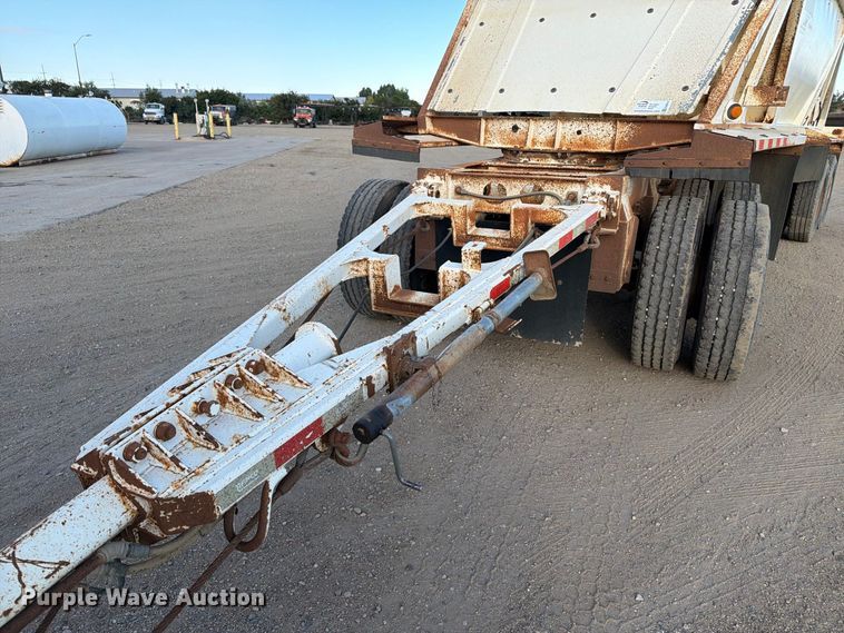 image for item EA0513 2009 Dragon Ranco bottom dump pup trailer  