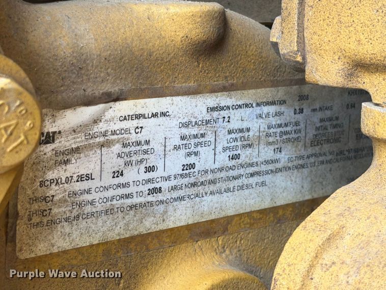image for item EA0530 2008 Caterpillar 140M VHP Plus motor grader