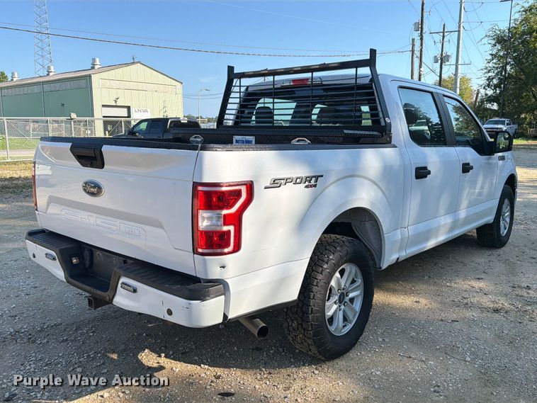 image for item EA7354 2018 Ford F150 Crew Cab pickup truck