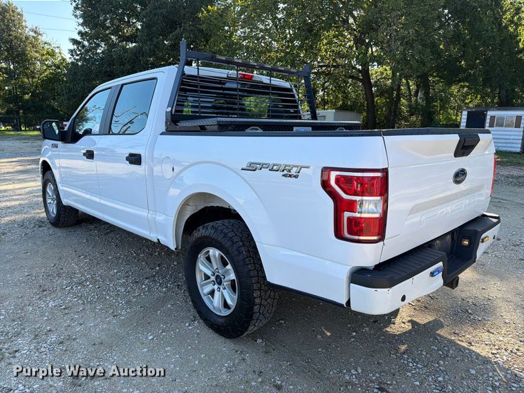 image for item EA7354 2018 Ford F150 Crew Cab pickup truck