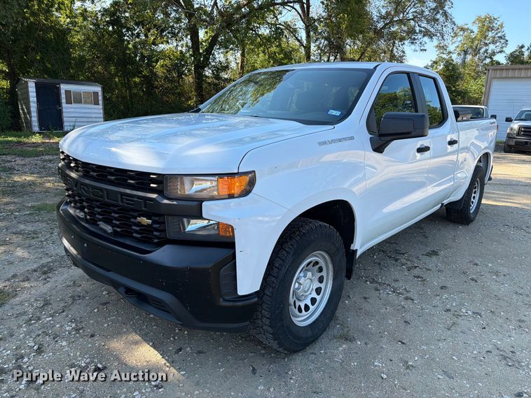 image for item EA7356 2020 Chevrolet Silverado 1500 Ext. Cab pickup truck
