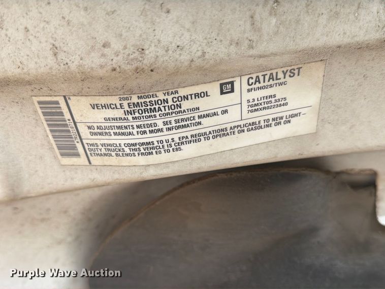 image for item EP7588 2007 Chevrolet Suburban 1500 SUV