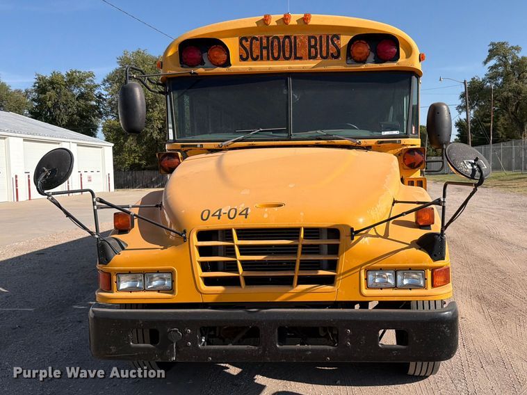 image for item EP7590 2004 Blue Bird school bus