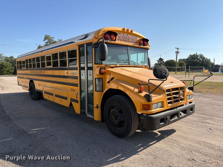 image for item EP7590 2004 Blue Bird school bus