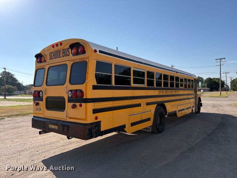 image for item EP7590 2004 Blue Bird school bus