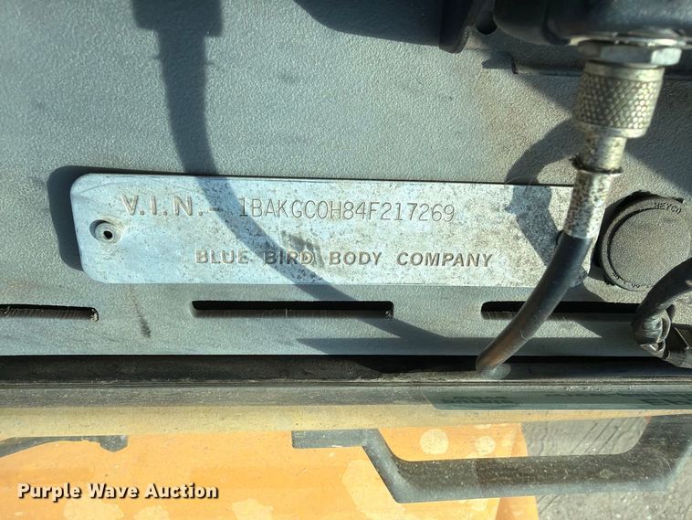 image for item EP7590 2004 Blue Bird school bus
