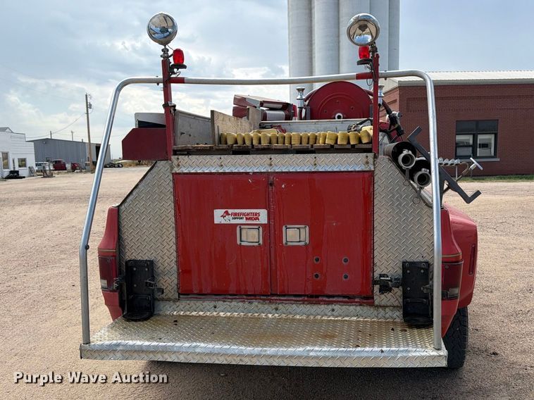 image for item EP7643 1977 Chevrolet Custom Deluxe 30 brush fire truck