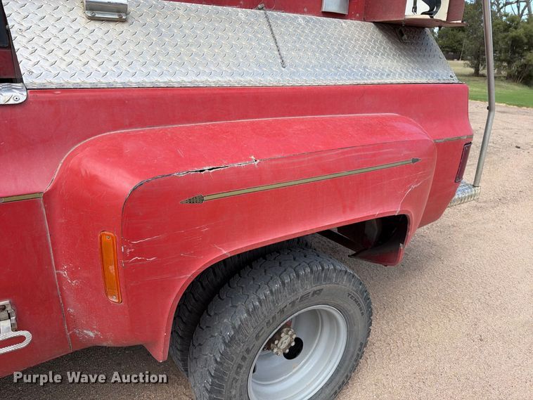 image for item EP7643 1977 Chevrolet Custom Deluxe 30 brush fire truck