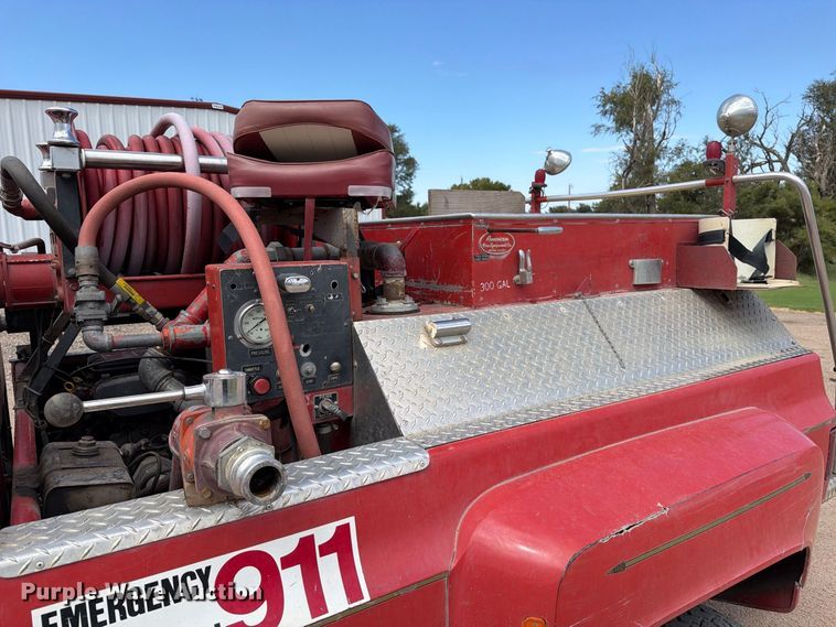 image for item EP7643 1977 Chevrolet Custom Deluxe 30 brush fire truck