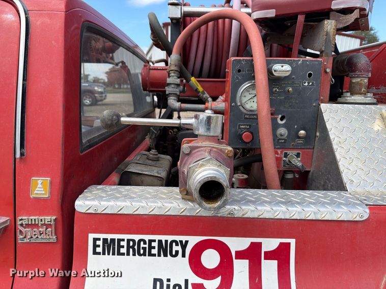 image for item EP7643 1977 Chevrolet Custom Deluxe 30 brush fire truck
