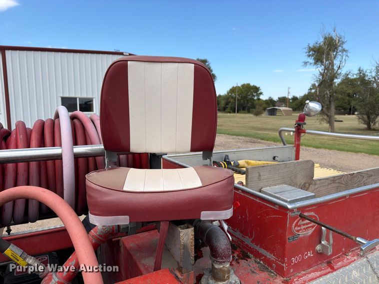 image for item EP7643 1977 Chevrolet Custom Deluxe 30 brush fire truck