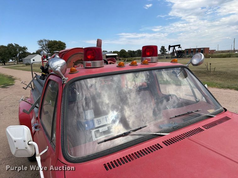 image for item EP7643 1977 Chevrolet Custom Deluxe 30 brush fire truck