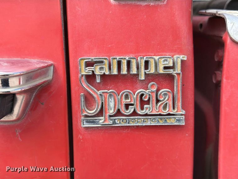 image for item EP7643 1977 Chevrolet Custom Deluxe 30 brush fire truck