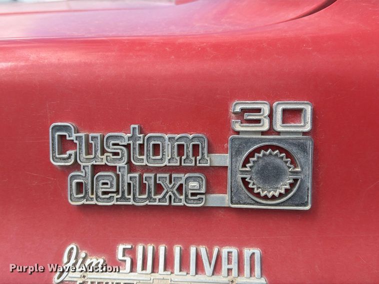 image for item EP7643 1977 Chevrolet Custom Deluxe 30 brush fire truck