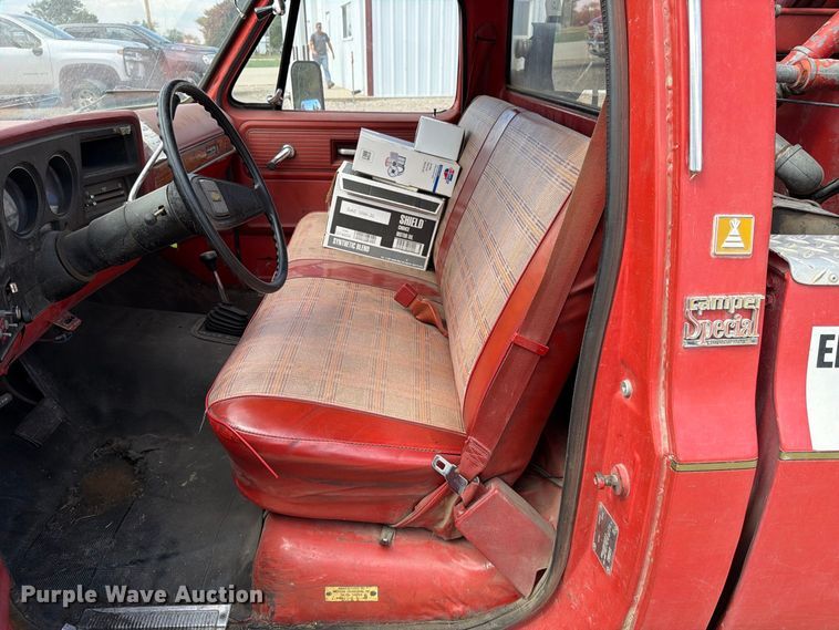 image for item EP7643 1977 Chevrolet Custom Deluxe 30 brush fire truck