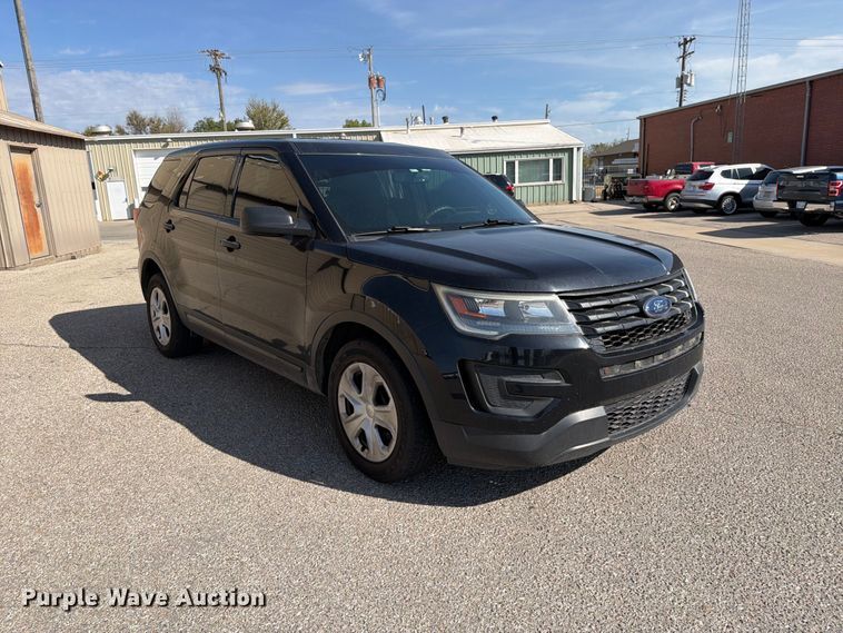image for item EP7678 2017 Ford Explorer Police Interceptor SUV