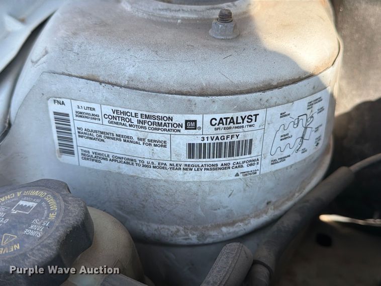 image for item EP7679 2003 Chevrolet Malibu 