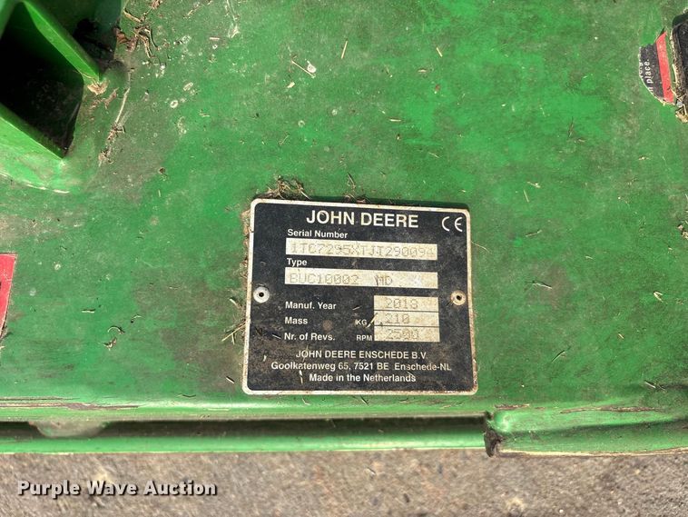 image for item ER3307 John Deere 1570 ZTR lawn mower