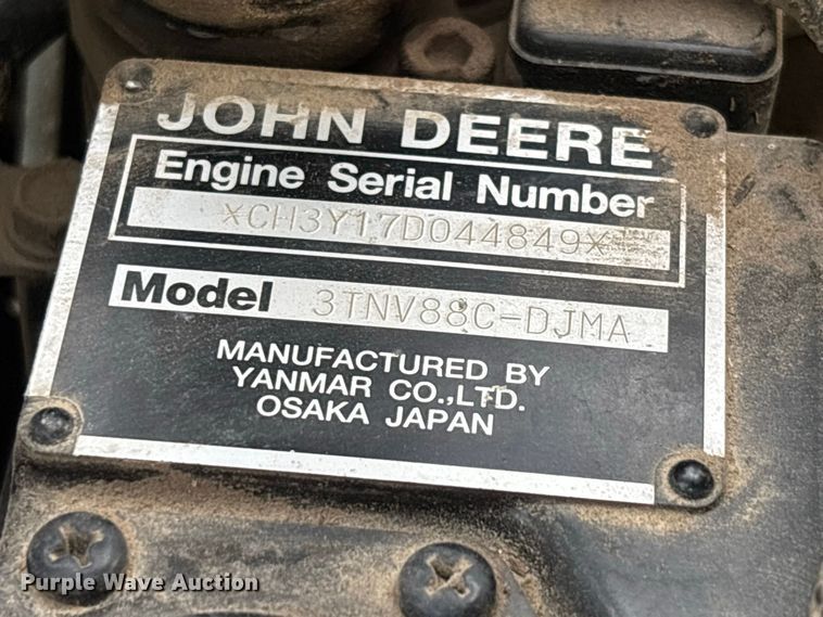 image for item ER3307 John Deere 1570 ZTR lawn mower