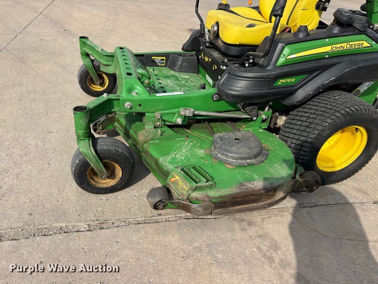 image for item ER3309 2018 John Deere Z970R ZTR lawn mower