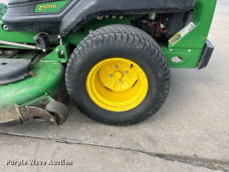 image for item ER3309 2018 John Deere Z970R ZTR lawn mower