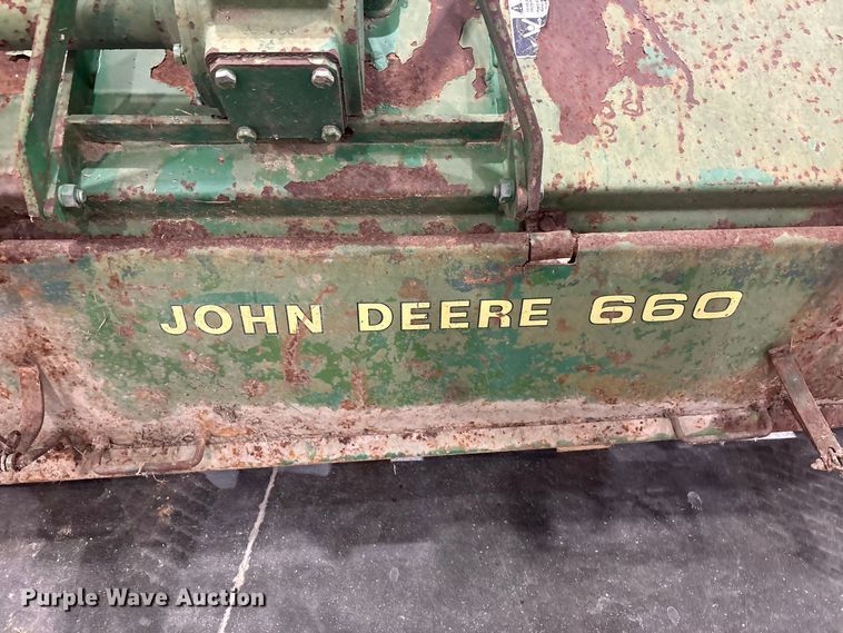 image for item ER3313 John Deere 660 rototiller