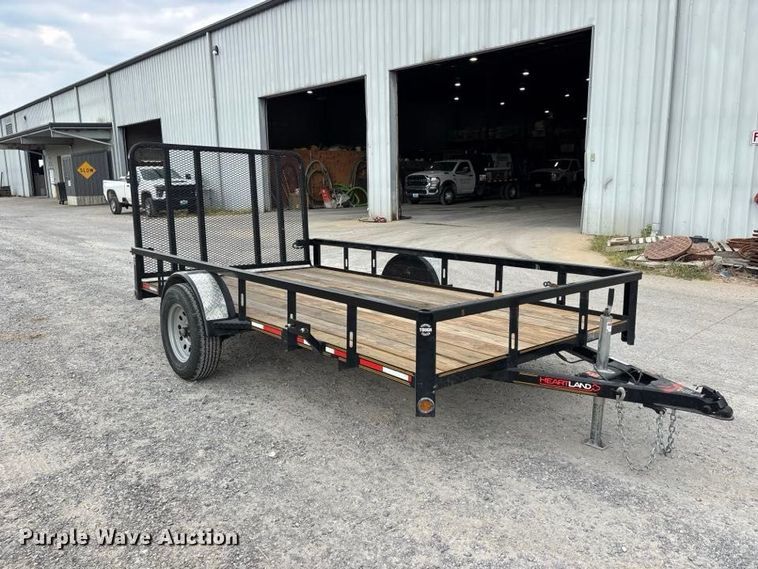 image for item ER3314 2019 Barlow by Heartland utility trailer