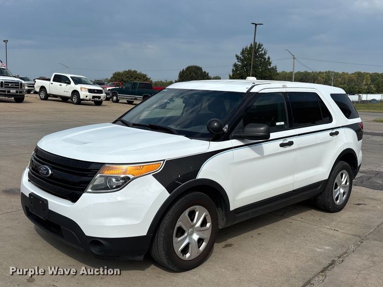 2013 Ford Explorer Police Interceptor SUV