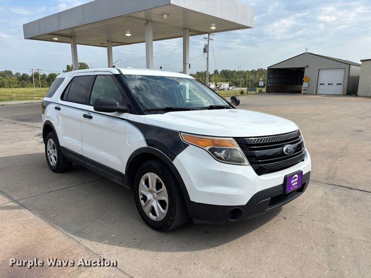 image for item ER3315 2013 Ford Explorer Police Interceptor SUV