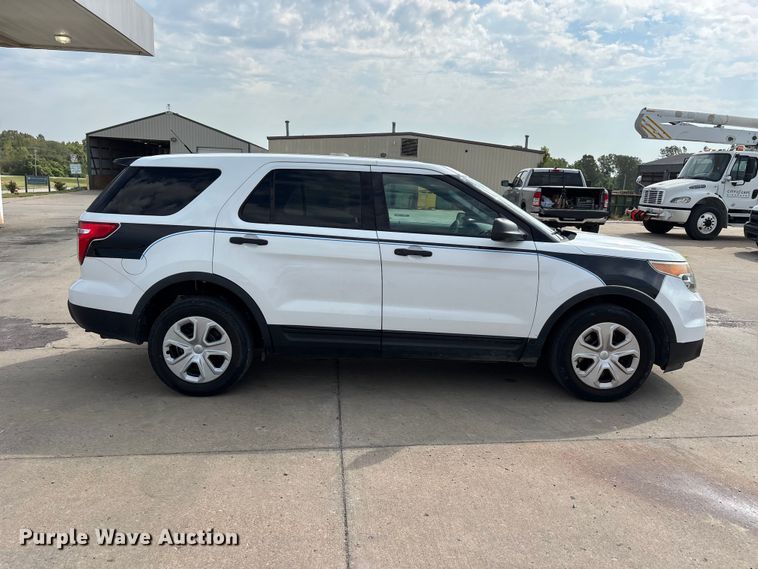 image for item ER3315 2013 Ford Explorer Police Interceptor SUV