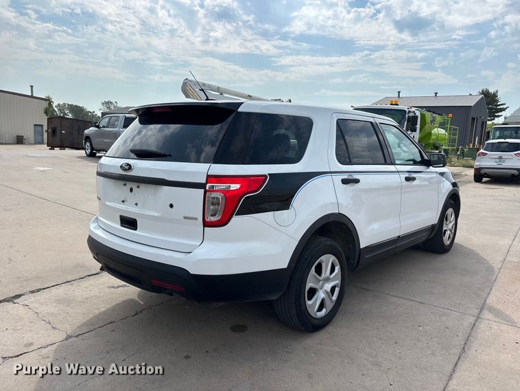 image for item ER3315 2013 Ford Explorer Police Interceptor SUV