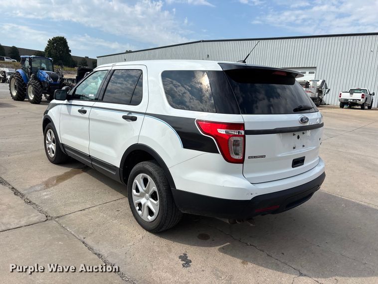 image for item ER3315 2013 Ford Explorer Police Interceptor SUV