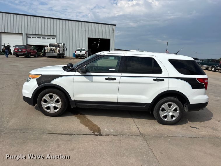 image for item ER3315 2013 Ford Explorer Police Interceptor SUV