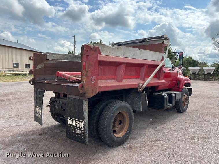 image for item ER3320 2000 Chevrolet C7 dump truck