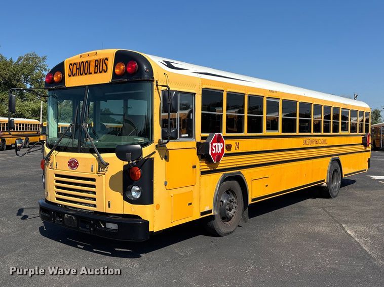 image for item ER3347 2014 Blue Bird All American school bus
