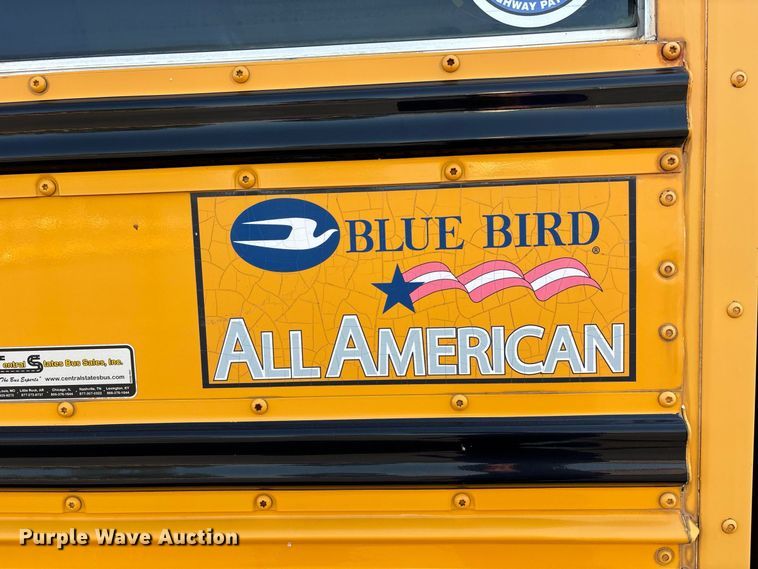 image for item ER3347 2014 Blue Bird All American school bus
