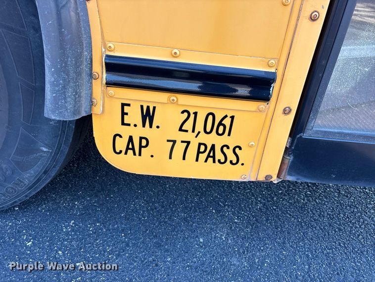 image for item ER3347 2014 Blue Bird All American school bus