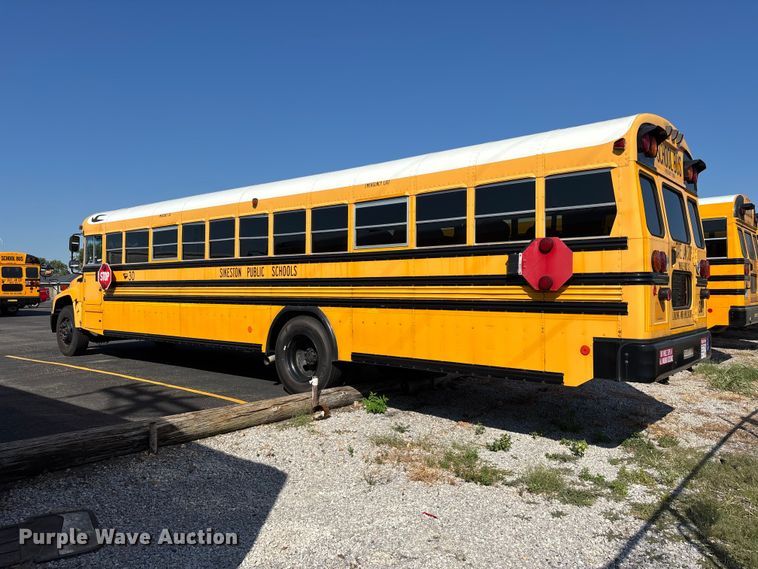image for item ER3348 2013 Blue Bird All American school bus