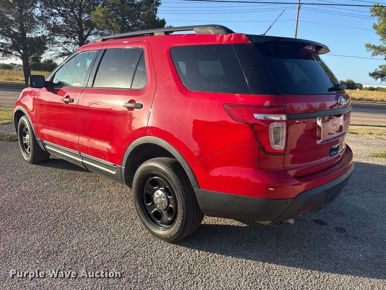 image for item ES8125 2015 Ford Explorer Police SUV